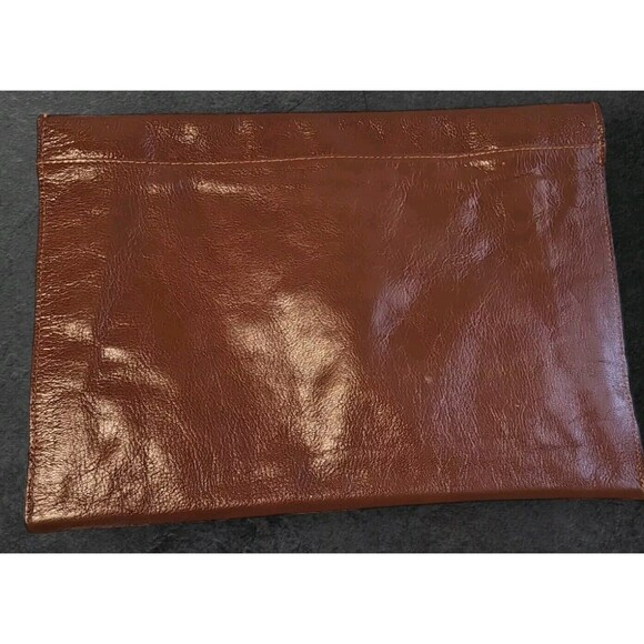 BERGDORF GOODMAN NEW YORK QUALITY Designer PORTFOLIO Leather Document Bag FRANCE - Picture 10 of 10